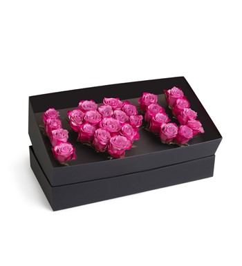 Lilyana Flowers - Seni Seviyorum Kutuda Lila Gül